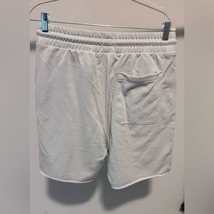 H&M Regular fit Sweatshorts. Size M.  New without tags Light cream